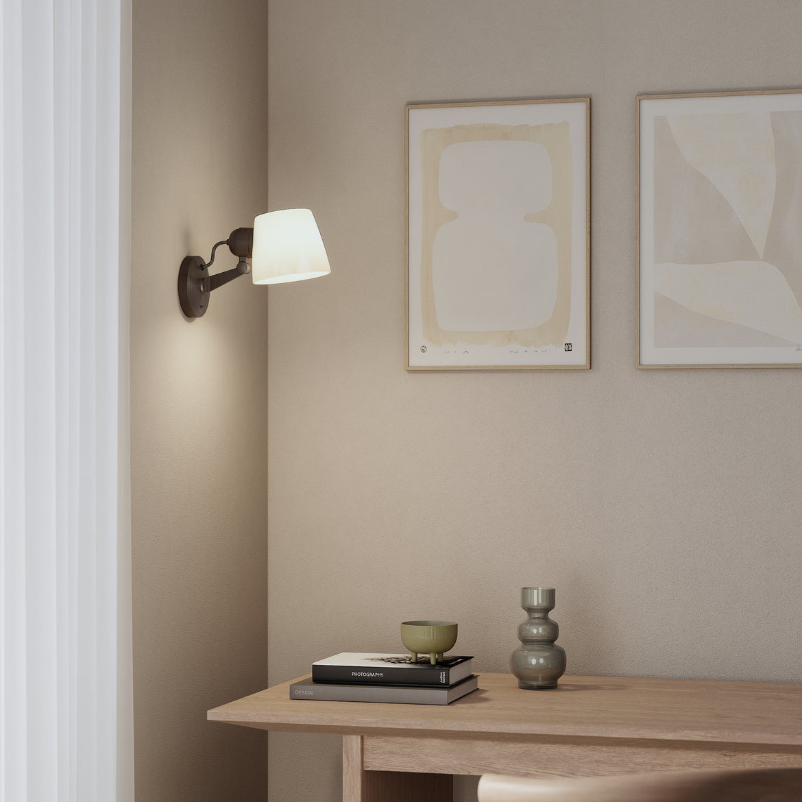 Imari Reading Wall Light, Adjustable, E27, IP20