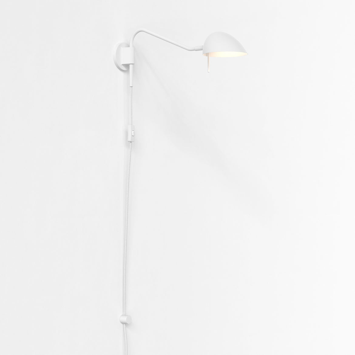 Serge Reading Wall Light, Plug In Swing Arm, G9, IP20