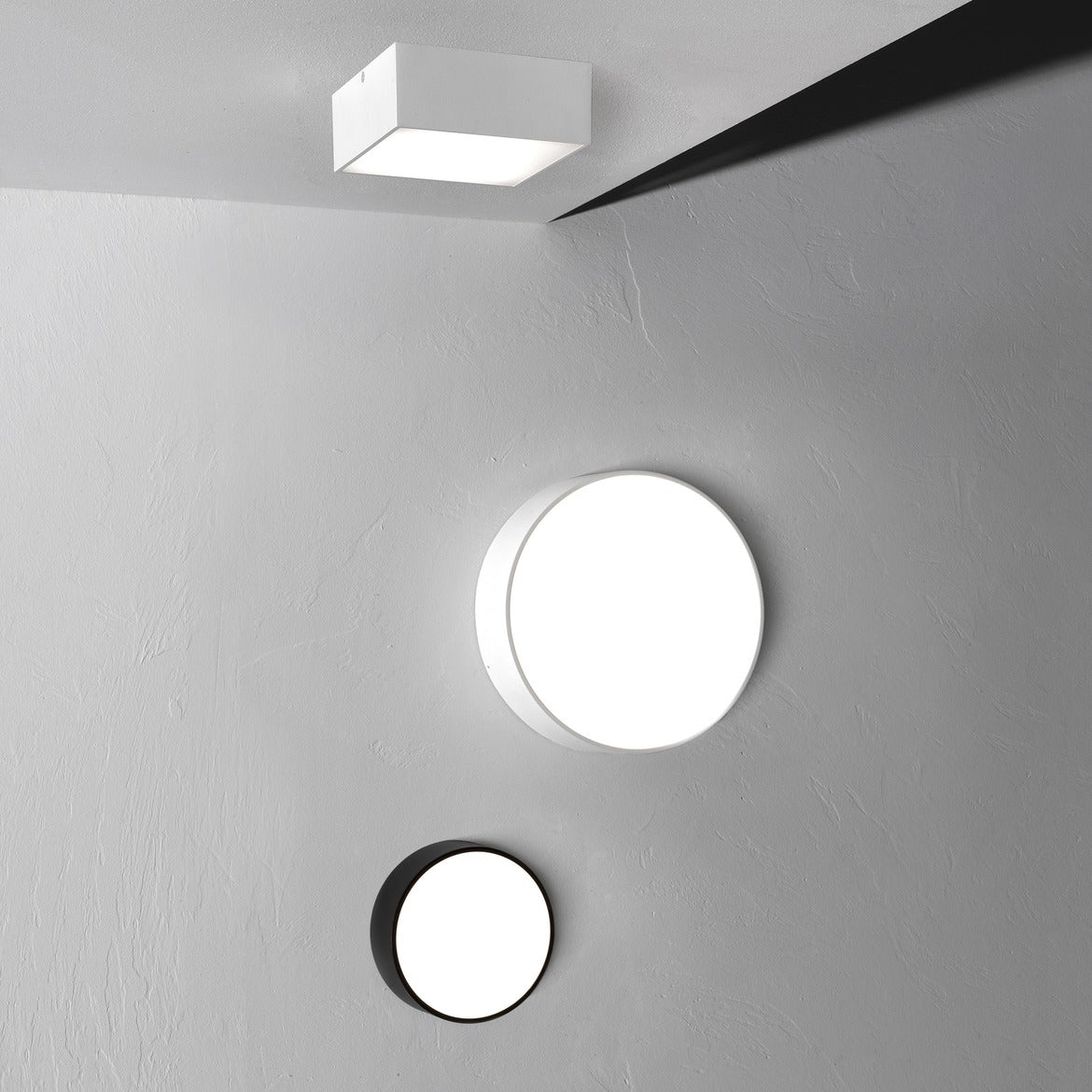 Kea Ceiling, Black, LED, IP65