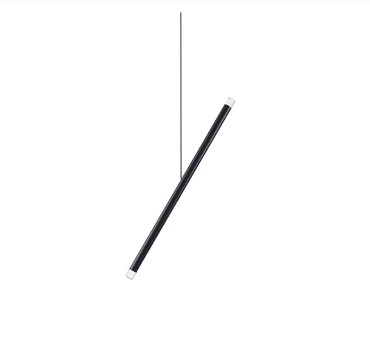 Lodes A-Tube Nano Duo Pendant in Black with white background