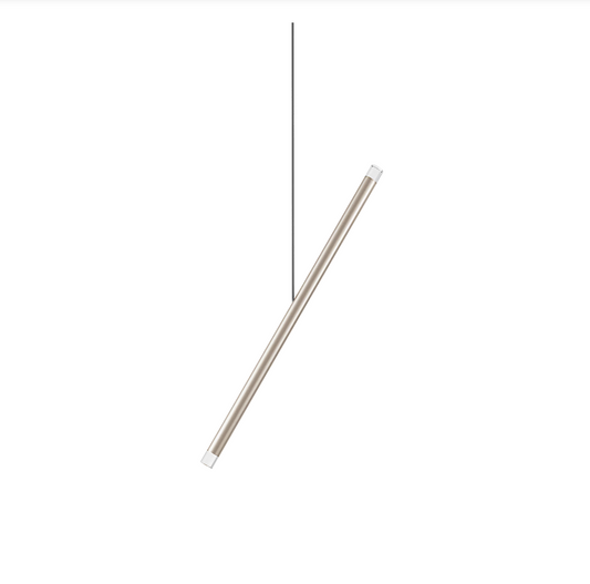 Lodes A-Tube Nano Duo Pendant in Champagne with white background