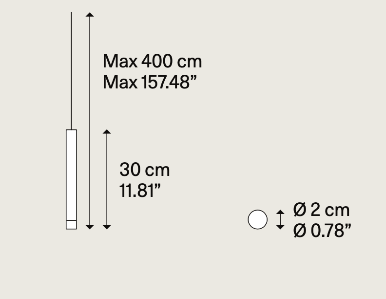 Lodes A-Tube Nano small technical drawing
