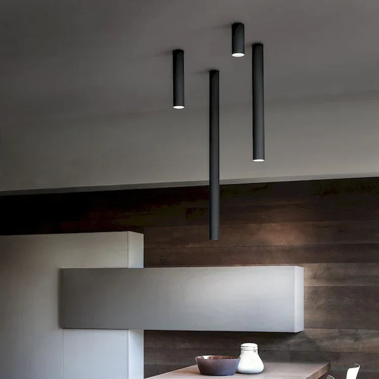A-Tube Ceiling Spot, 14 cm L, Bronze, GU10, IP20