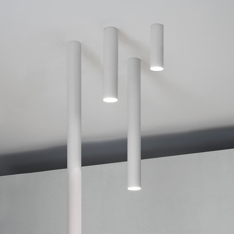 A-Tube Ceiling Spot, 14 cm L, White, GU10, IP20