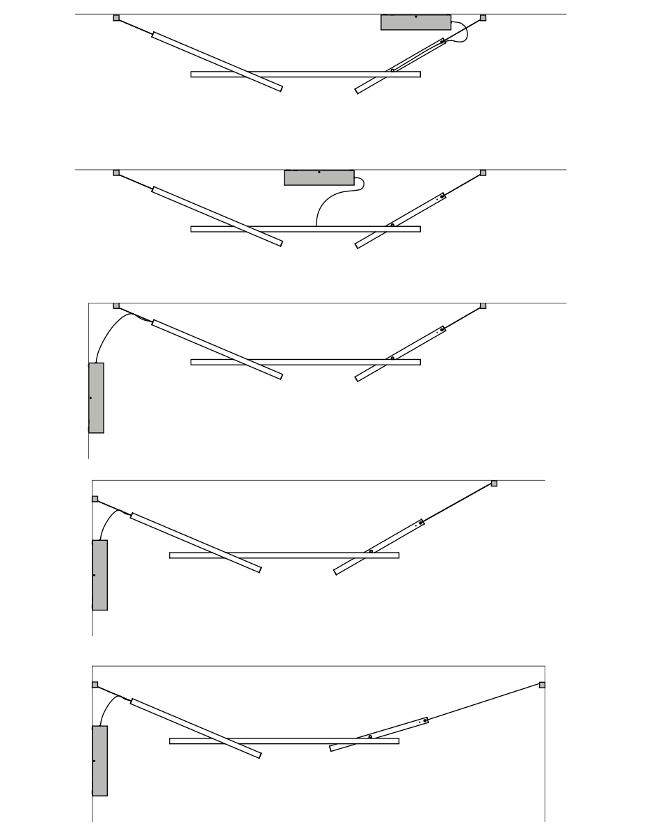 Across Adjustable Linear Pendant, Green, LED, Phase Dim, IP20