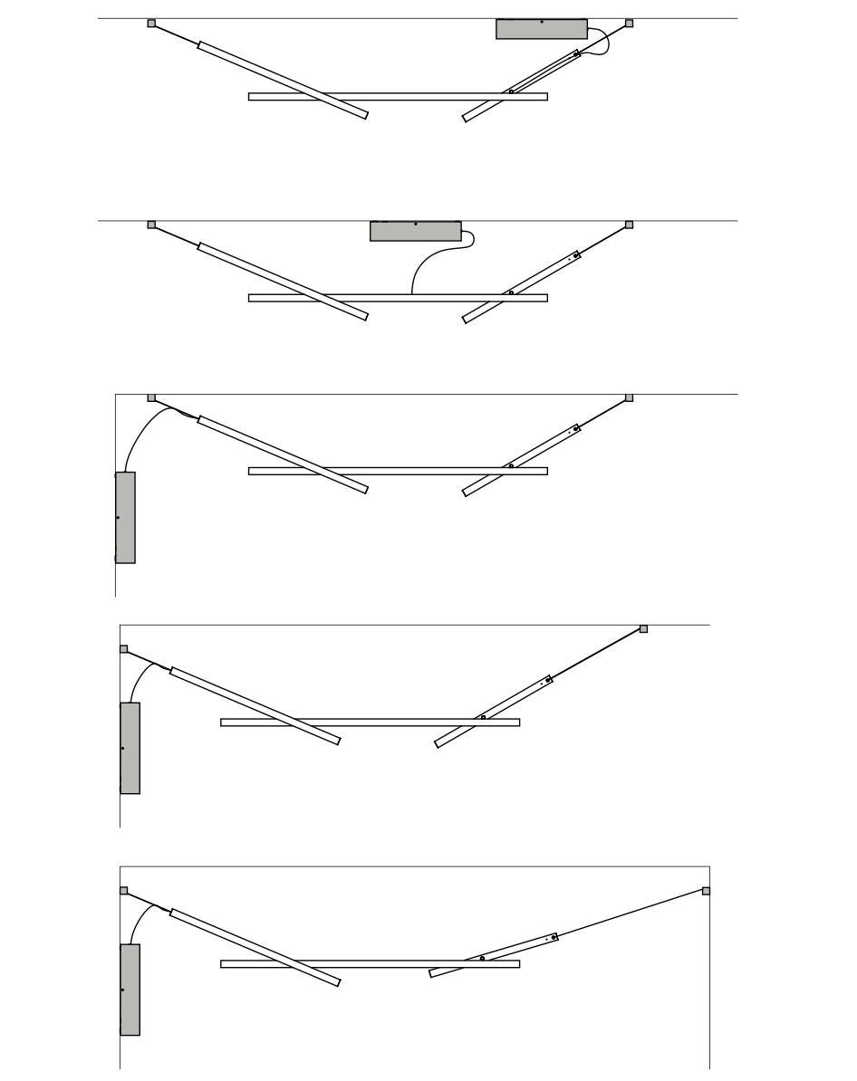 Across Adjustable Linear Pendant, Blue, LED, Phase Dim, IP20