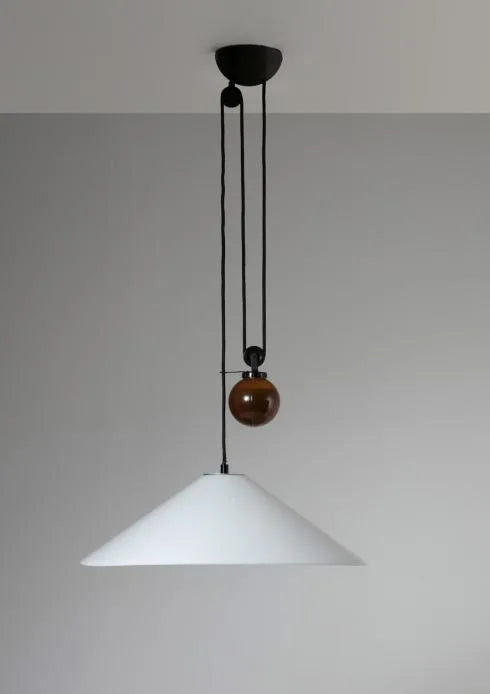 Aggregato Pendant, Cone, White, Slide, E27, IP20