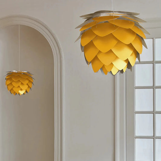 LAMPSHADE, Aluvia, Yellow, E27