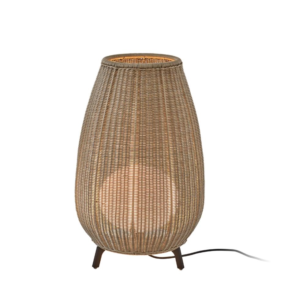 Amphora Floor 1, Medium, Beige, E27, Plugs In, IP66