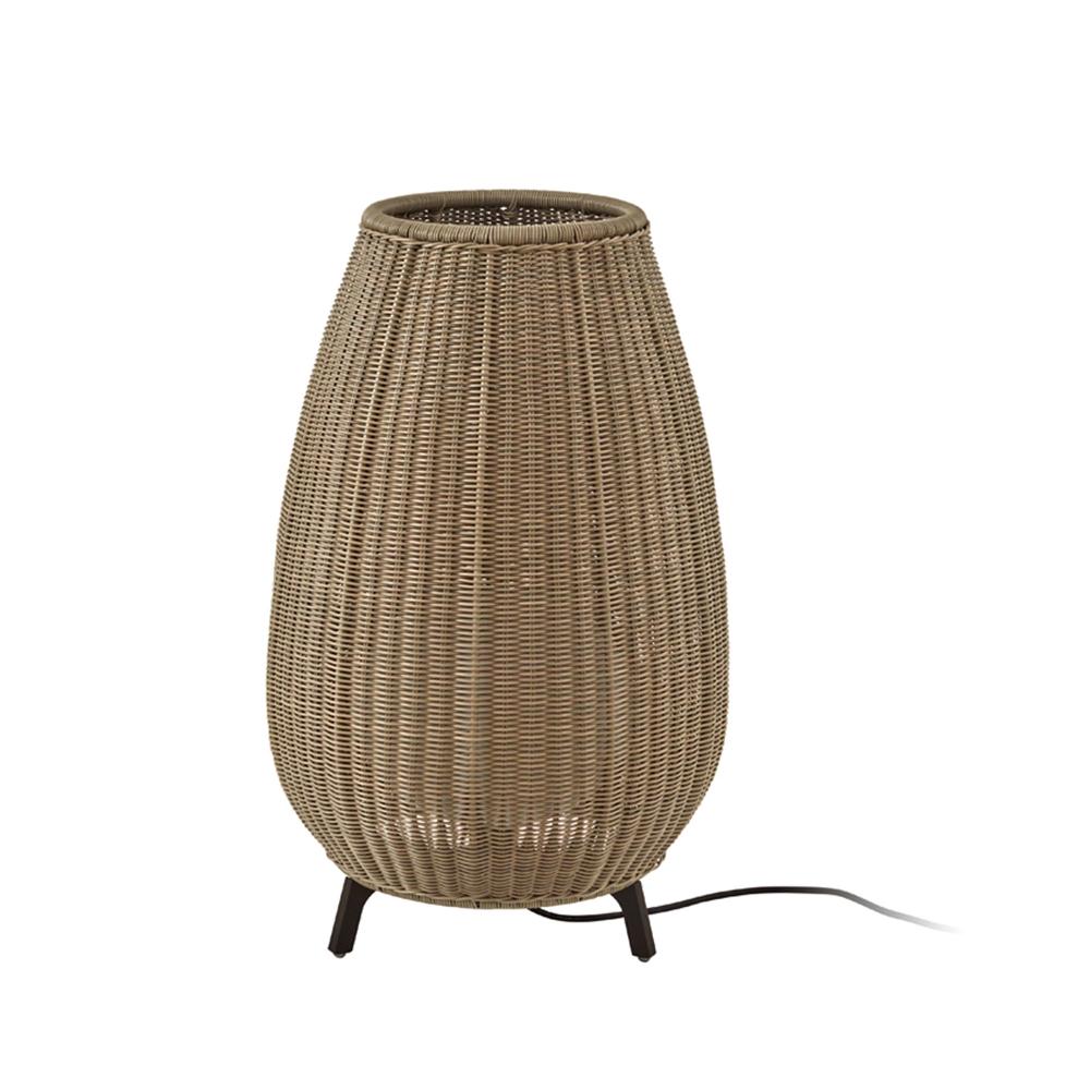 Amphora Floor 1, Medium, Beige, E27, Plugs In, IP66