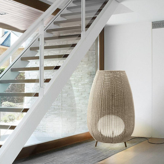 Amphora Floor 3, XL, Beige, E27, Plugs In, IP66