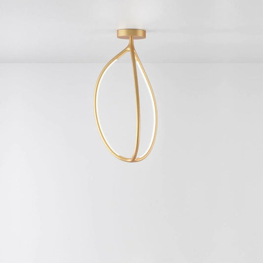 Arrival Ceiling, Brass, LED, Push or App Dim, IP20