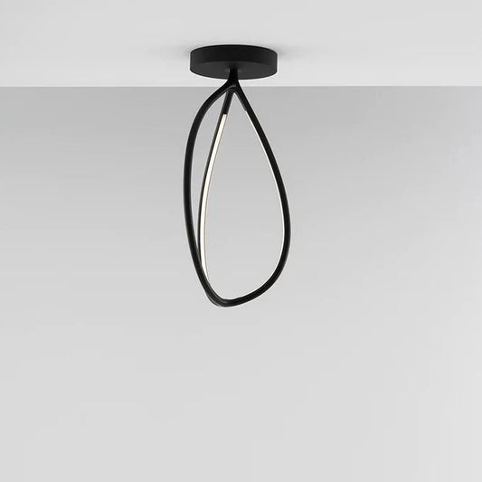 Arrival Ceiling, Black, LED, Push or App Dim, IP20