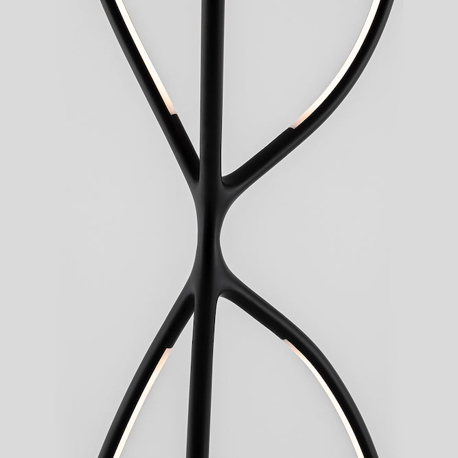 Arrival Pendant, Black, LED, Push or App Dim, IP20