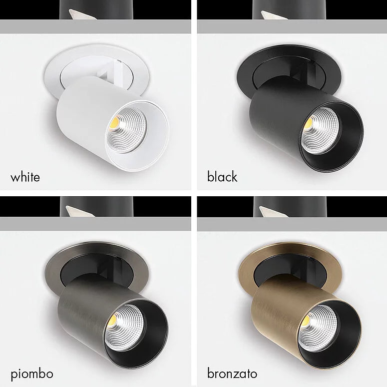 Ascot Extendable Spot Light, Adjustable 60, Gunmetal, 12W, LED, Dim, IP20