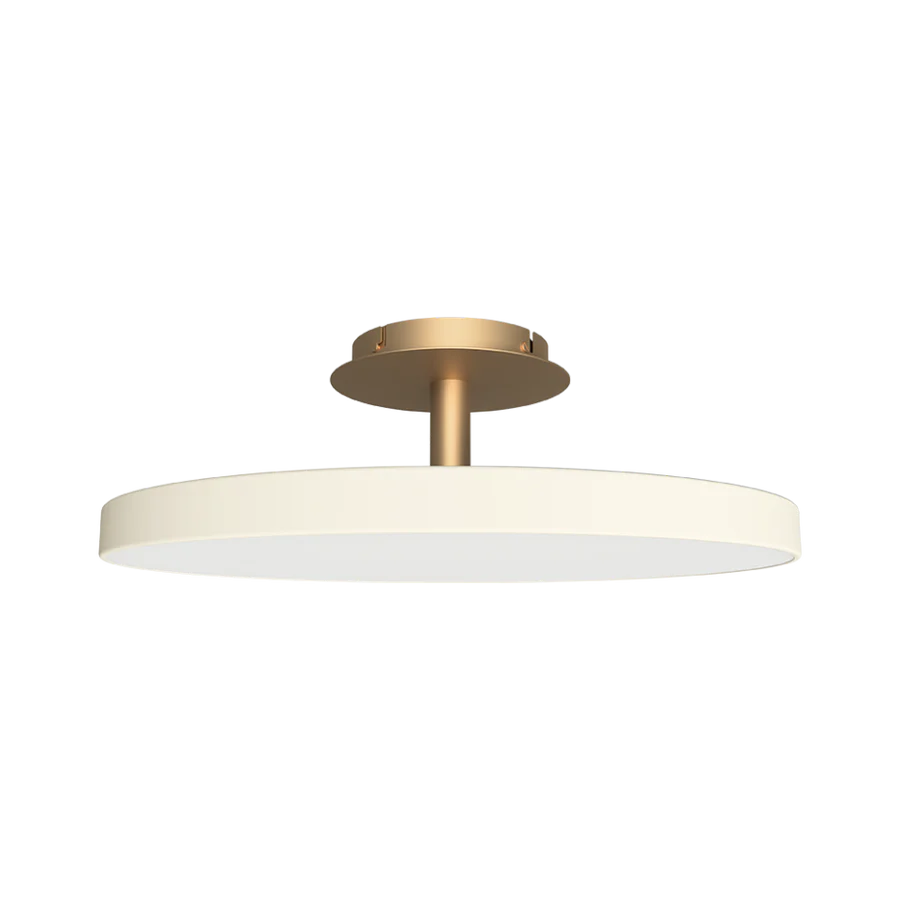 Asteria Ceiling Light, White Finish, LED, Triac Dim