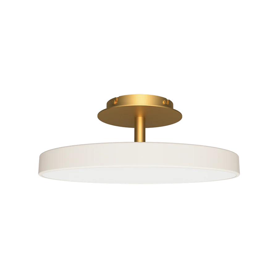 Asteria Ceiling Light, White Finish, LED, Triac Dim