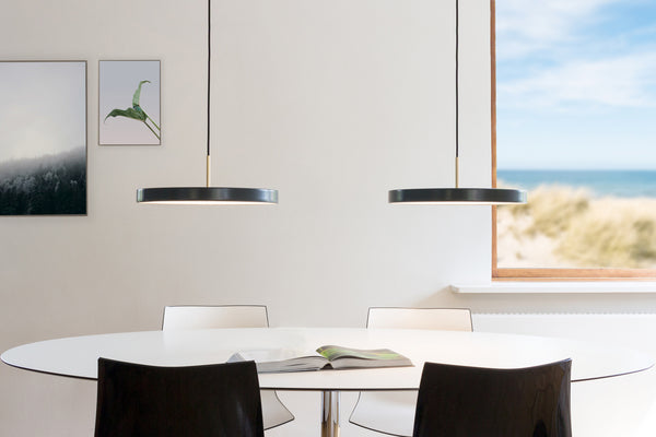 Asteria Pendant, Black, LED, Variable Kelvins, Triac Dim