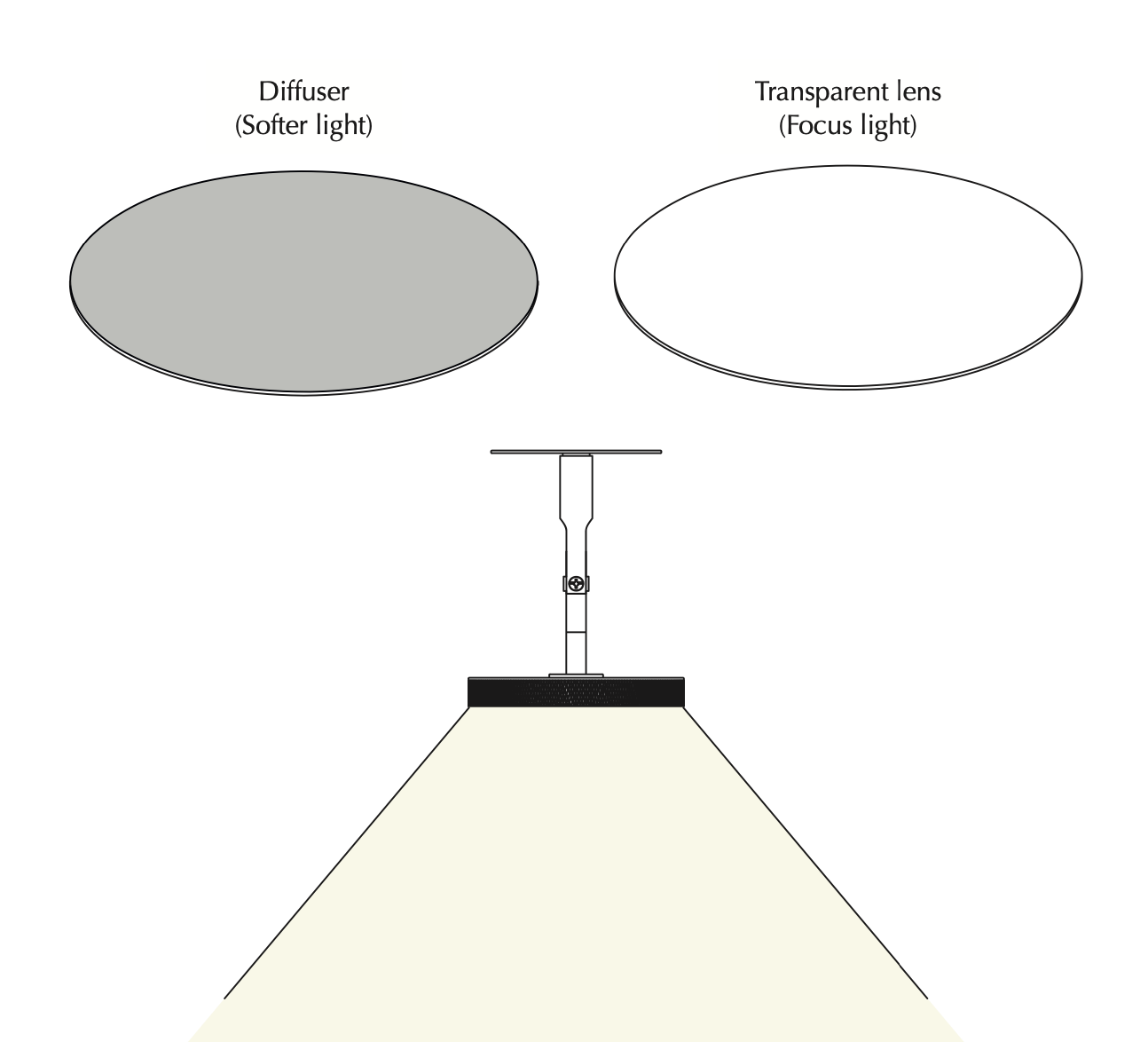 Asteria Adjustable Spot Light, Brass, LED, Triac Dim