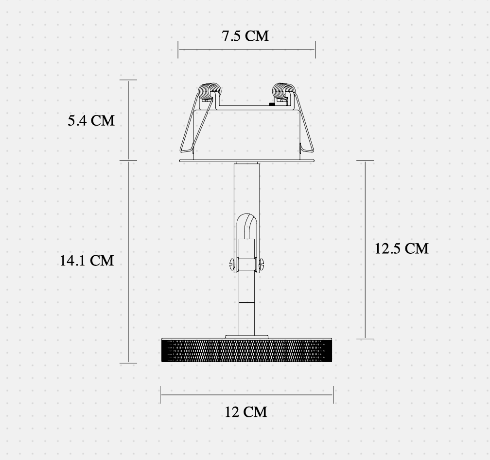 Asteria Adjustable Spot Light, Brass, LED, Triac Dim