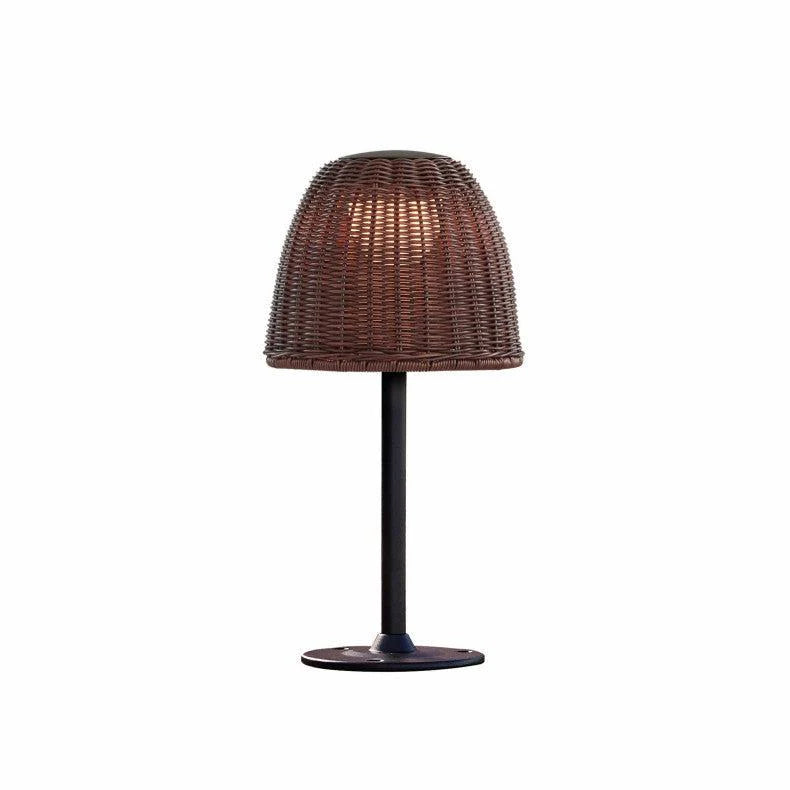 Atticus Bollard, 40 cm, Brown, LED, 8.4W, Triac Dim, IP54