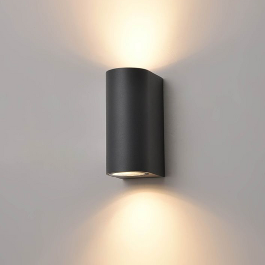 Aura Wall Light, Antidote, Charcoal, GU10, IP44