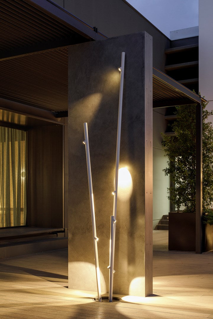 Bamboo Floor, 2 Beam, Green, LED, 4.2W, On/Off, IP66