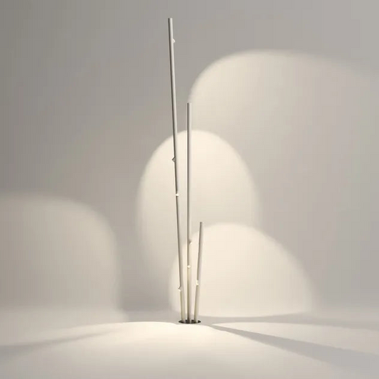 Bamboo Floor, 9 Beam, White, LED, 18.9W, On/Off, IP66