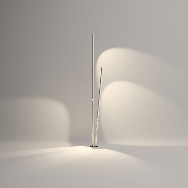 Bamboo Floor, 7 Beam, White, LED, 14.7W, On/Off, IP66