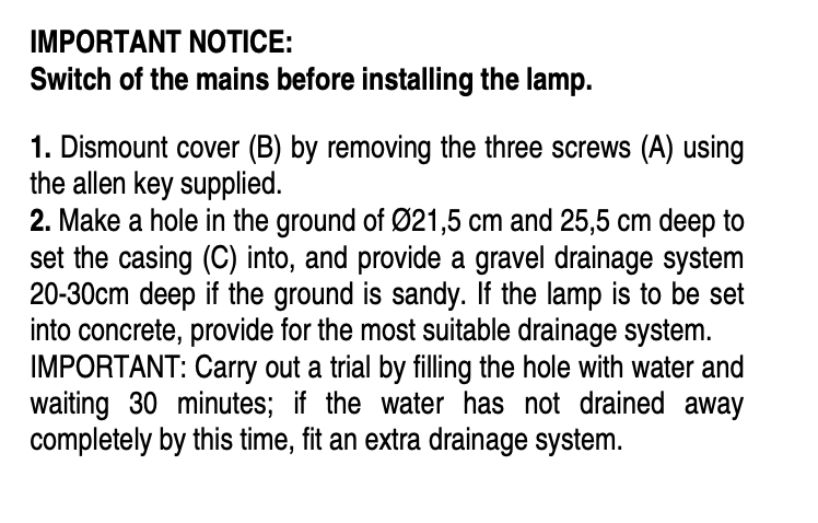 Bamboo Floor, 2 Beam, Green, LED, 4.2W, On/Off, IP66