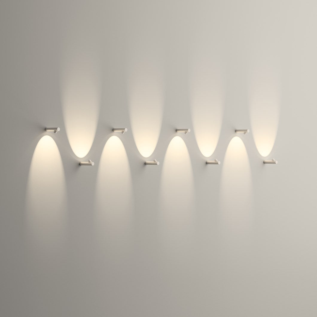 Bamboo Wall, White, LED, 2.1W, On/Off, IP66