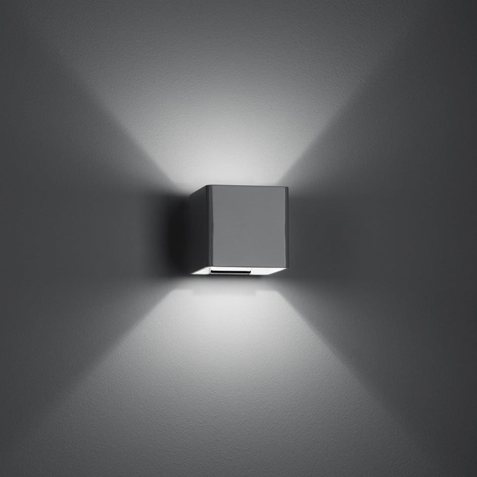 Bijou Wall Light, LED, Black, Phase Cut Dim, IP44