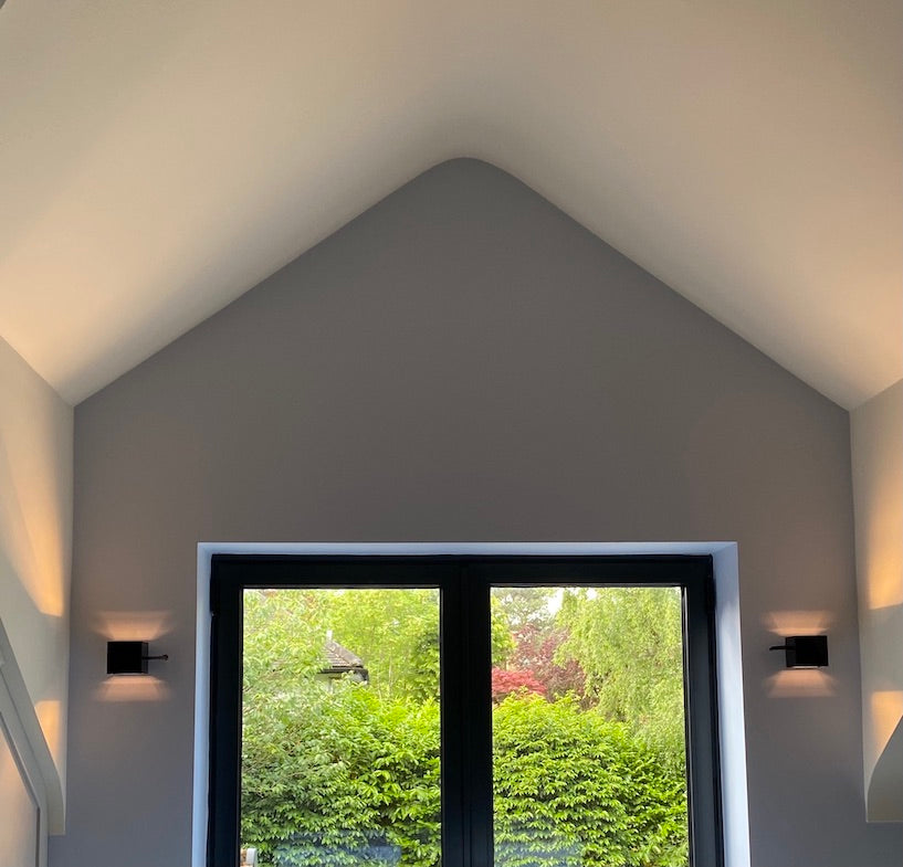 Bijou Wall Light, LED, Black, Phase Cut Dim, IP44