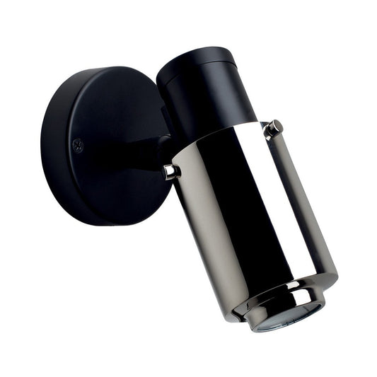 Biny Adjustable Spot, Black and Nickel, LED, On/Off, IP20