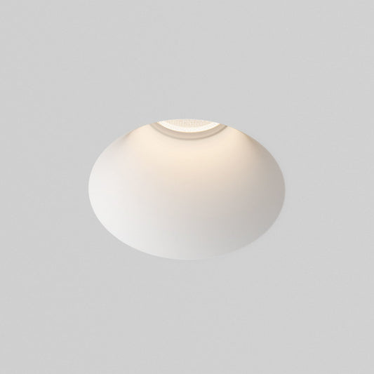 Blanco Round Downlight, Plastered In, GU10, IP20