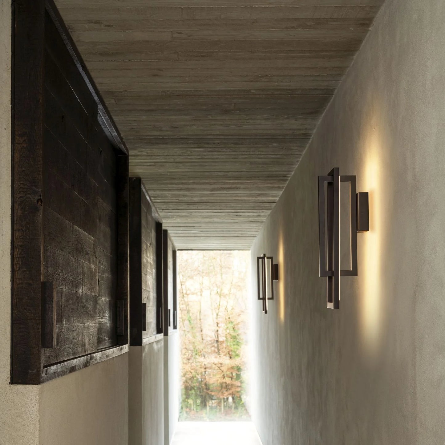 Borely Wall, Bronze, LED, Triac Dim, IP20