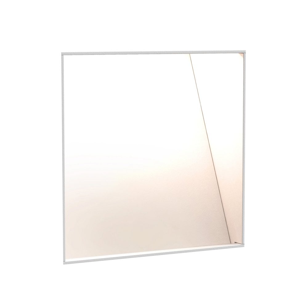 Astro Borgo step light square trimless on white wall