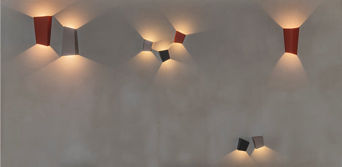 Break Plus Wall, 1 Beam, Black, LED, 1W, IP65