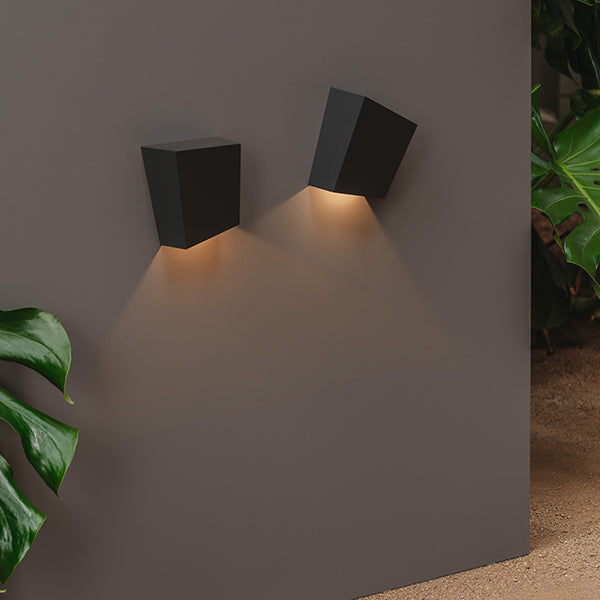 Break Plus Wall, 2 Beam, Curved, Primer, LED, 8W, IP65