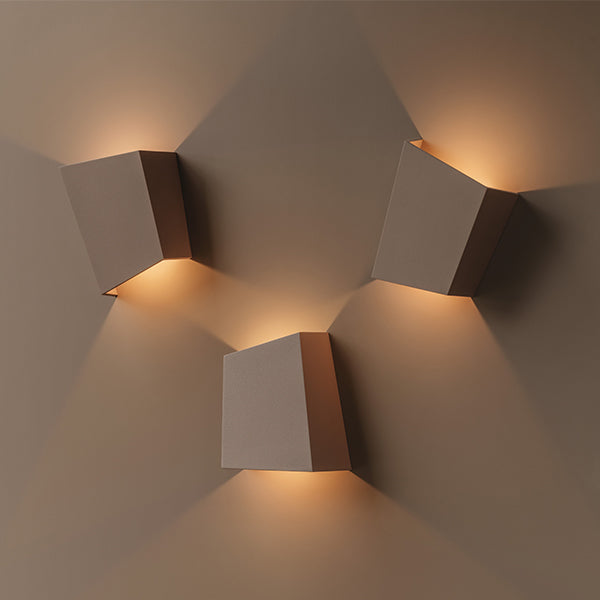 Break Plus Wall, 2 Beam, Curved, Primer, LED, 8W, IP65