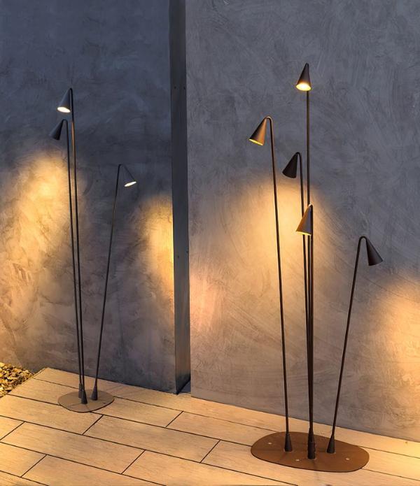Brisa Floor, 5 Light, Green, LED, 10.5W, On/Off, IP65