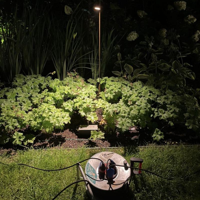 Brisa Floor, 5 Light, Green, LED, 10.5W, On/Off, IP65