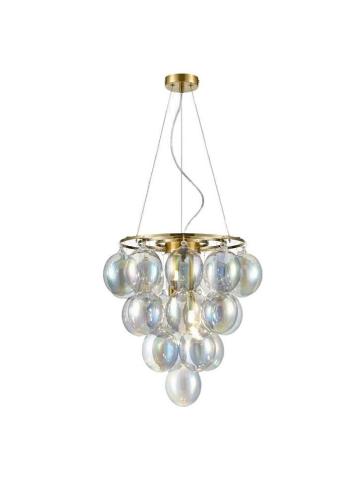 Bubbles Pendant, Iridescent Glass, G9, IP20