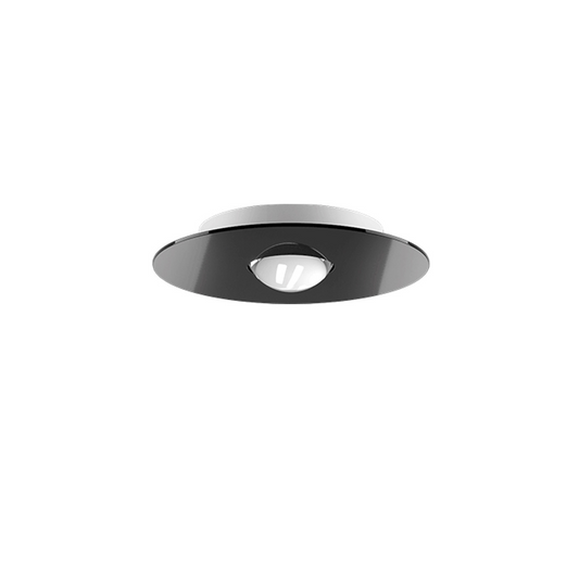 Bugia Ceiling, Single, Glossy Black, LED, Triac Dim, IP20