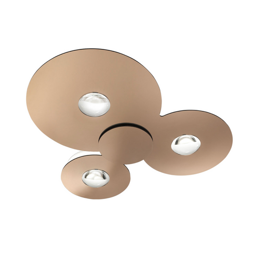 Bugia Ceiling, Triple, Glossy Bronze, LED, Triac Dim, IP20