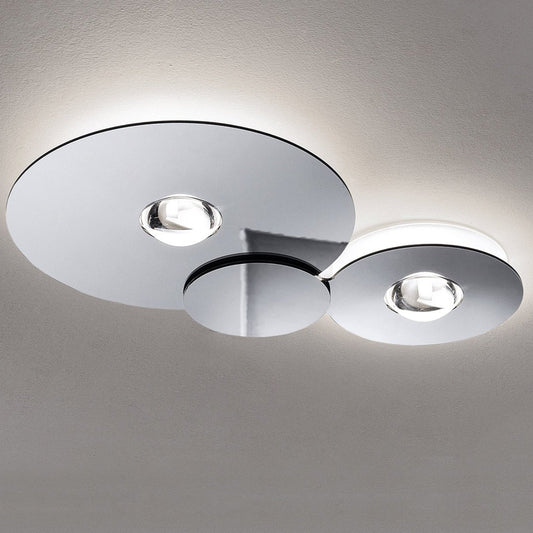 Bugia Ceiling, Double, Glossy Chrome, LED, Triac Dim, IP20