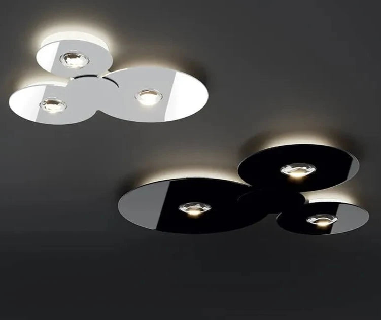 Bugia Ceiling, Triple Mega, Glossy Chrome, LED, Triac Dim, IP20