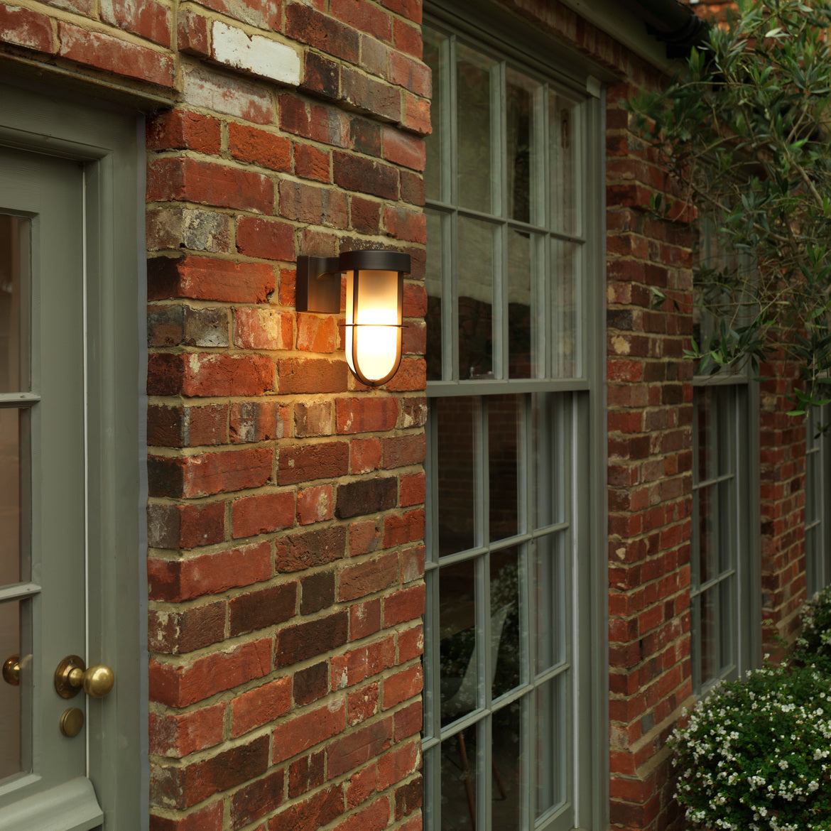 Cabin Wall Light, Clear Glass, E27, IP44