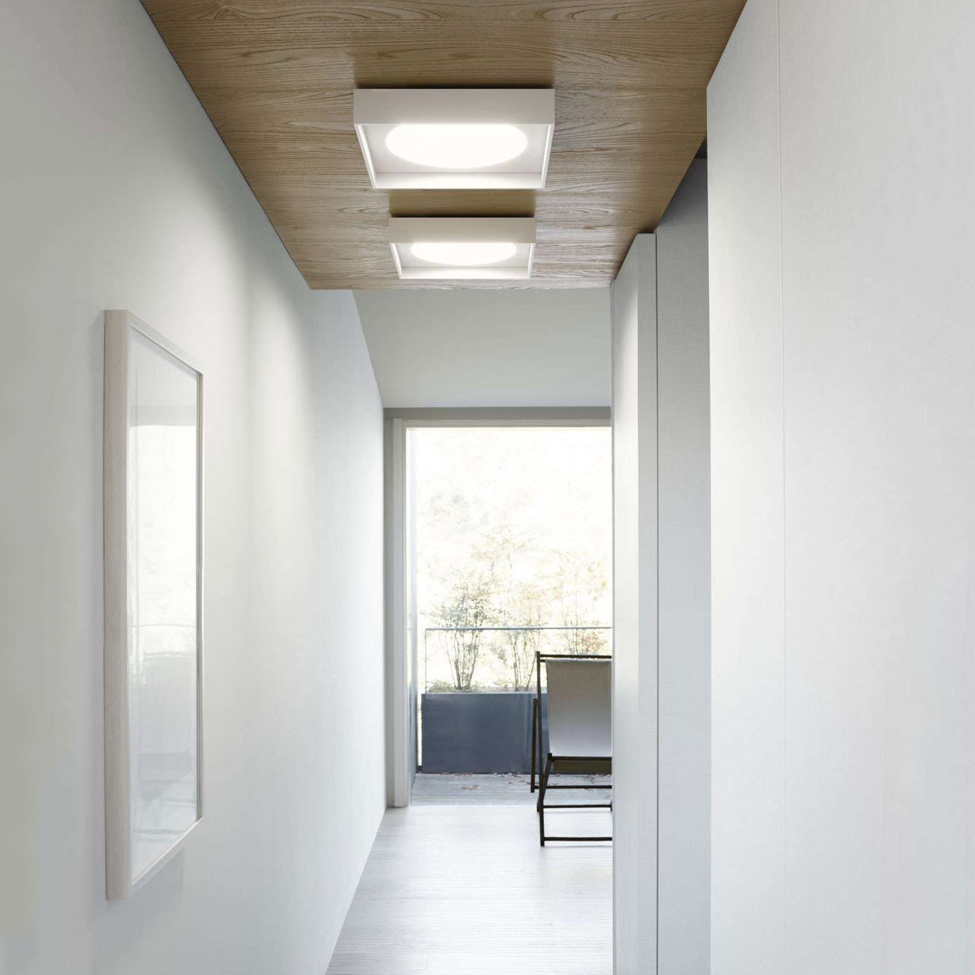 Cassette Wall, 60 cm, White, LED, 41W, 2700K, Phase Dim, IP20