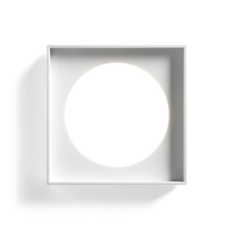 Cassette Wall, 40 cm, White, LED, 23W, 2700K, Phase Dim, IP20